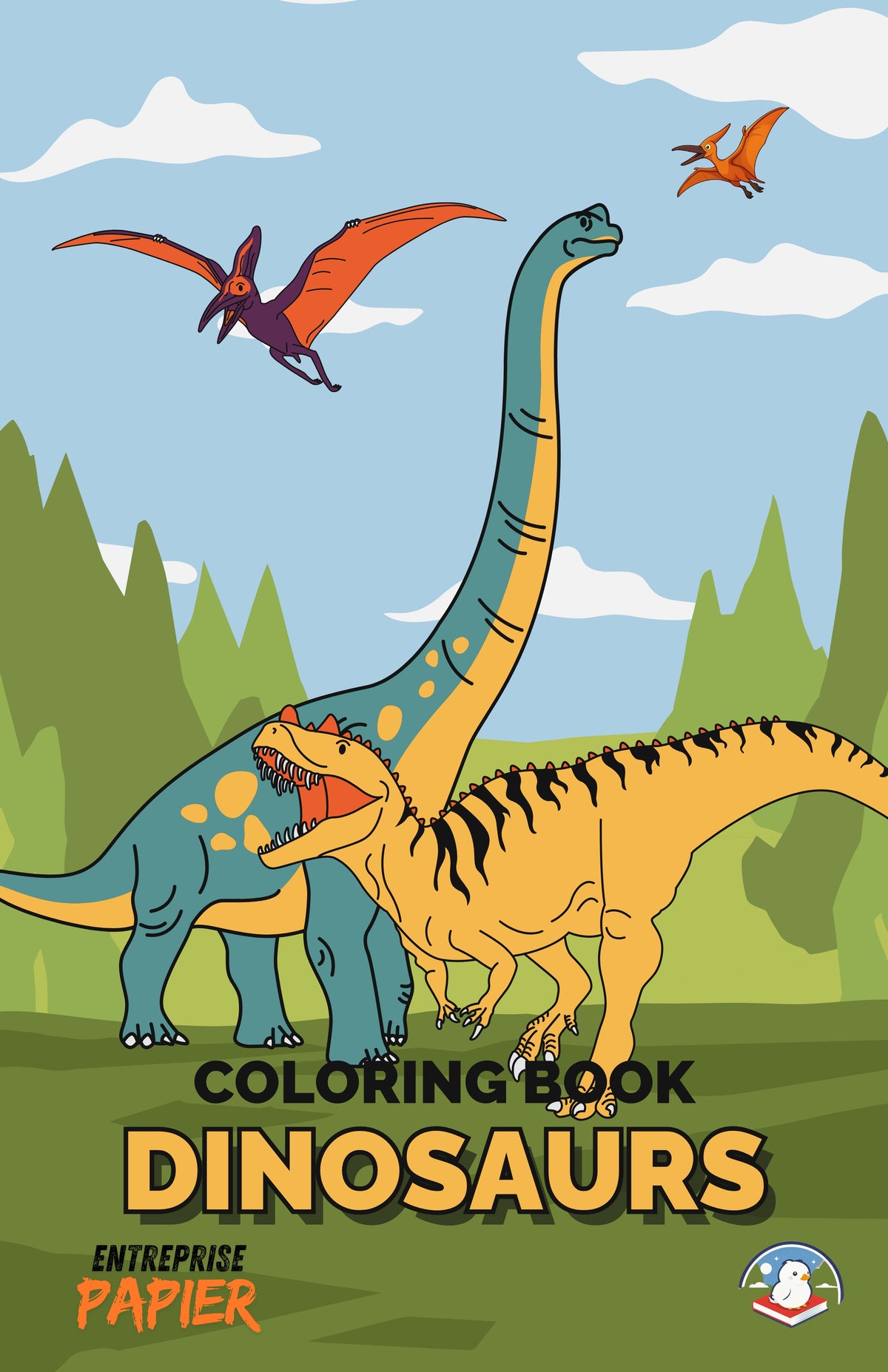 DINOSAURS Coloring Book