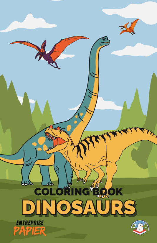 DINOSAURS Coloring Book